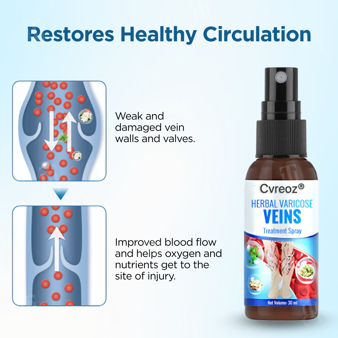 Cvreoz® Herbal Varicose Veins Treatment Spray